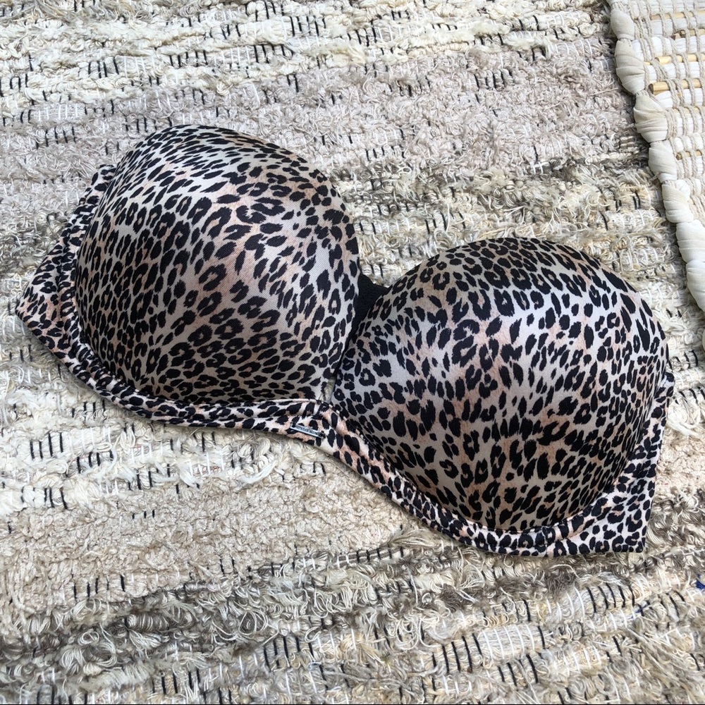 Victoria’s Secret Cheetah Very Sexy Strapless Bra - Picture 1 of 7